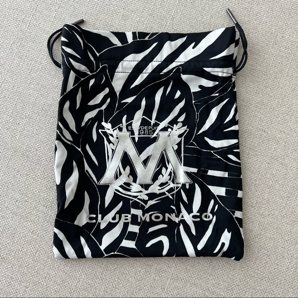 CLUB MONACO Black and White Zebra Triangle Bikini - Picture 6 of 6